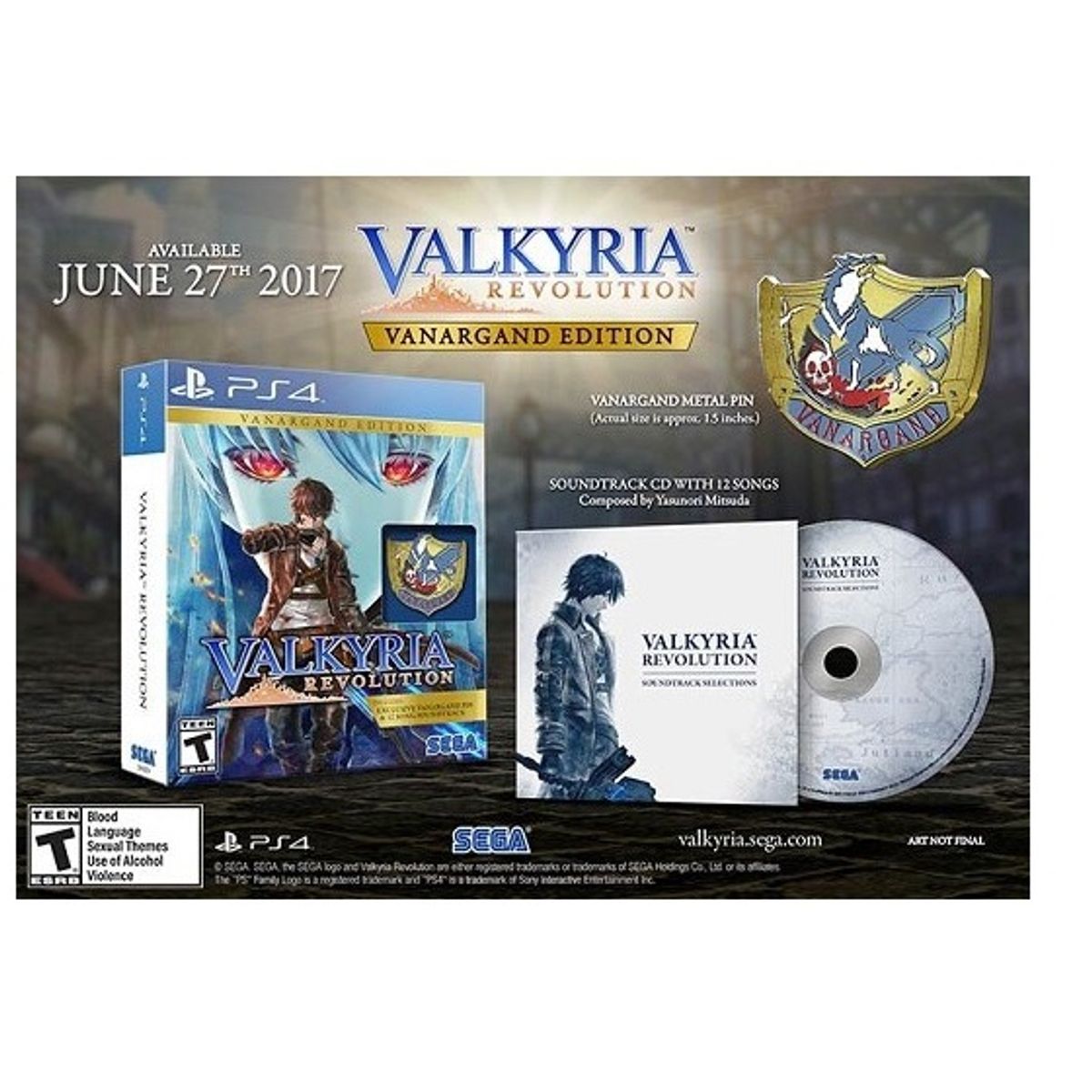 SONY - Valkyria Revolution Vanargand Ed - Ps4 Físico - Sniper