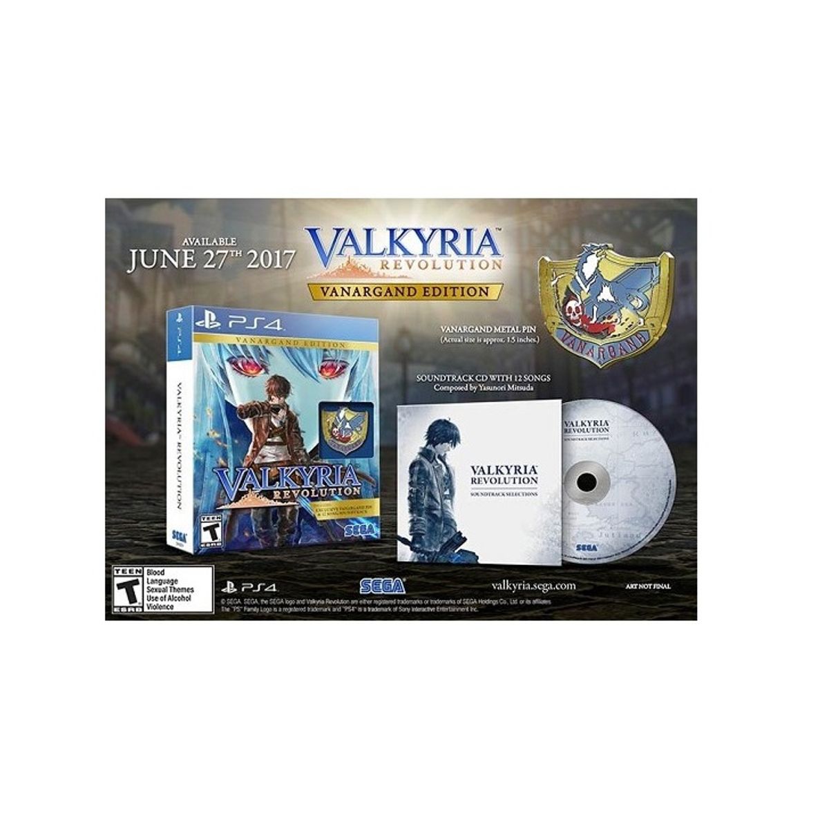 SONY - Valkyria Revolution Vanargand Ed - Ps4 Físico - Sniper