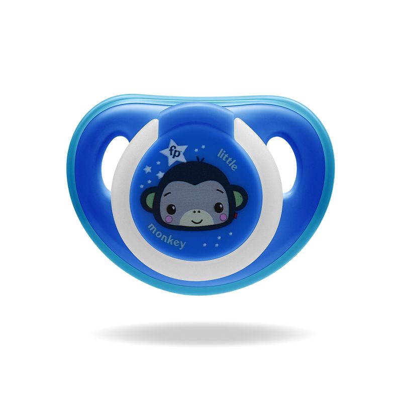FISHER PRICE - Chupete Fisher Price First Moments Glow 2 Est Azul BB1039
