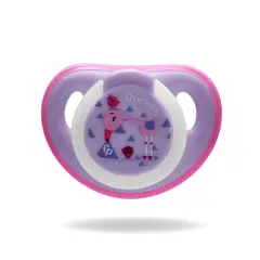 FISHER PRICE - Chupete First Moments Glow 1 Est Rosa BB1038