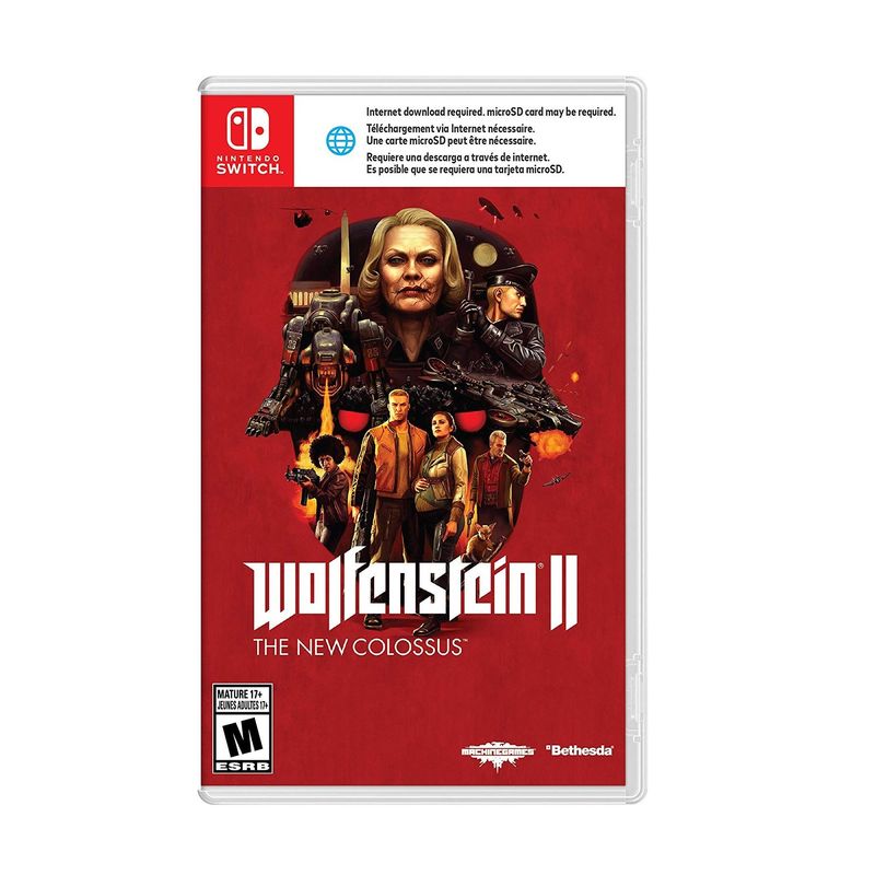 NINTENDO - Wolfenstein II The New Colossus - Switch Físico - Sniper