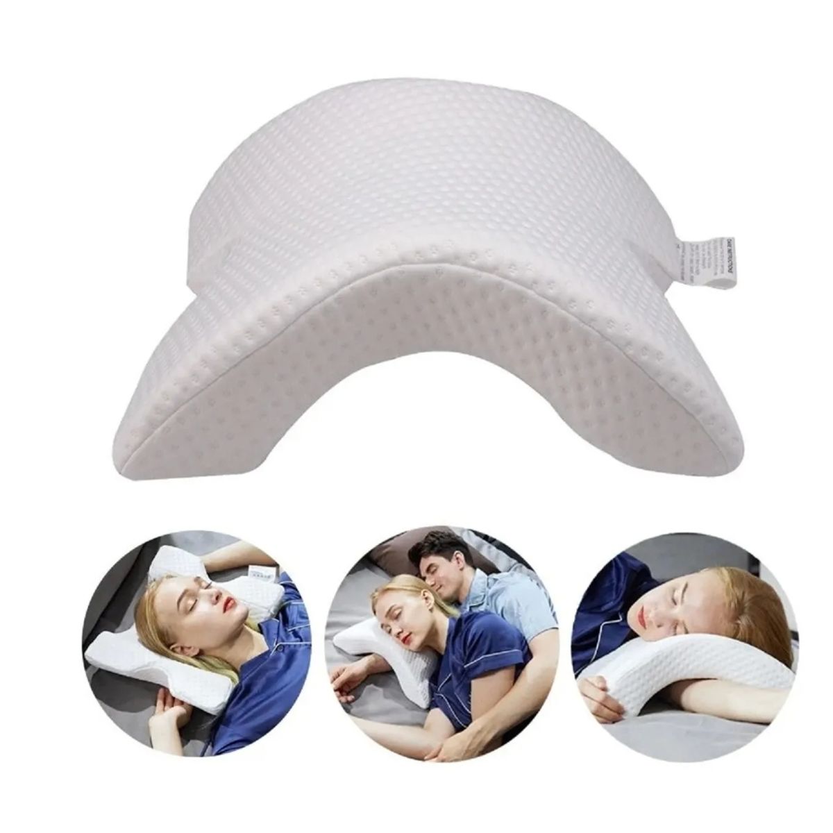 GENERICO - Almohadas Para Abrazar Almohadas Cama Almohada Corvada Memoria