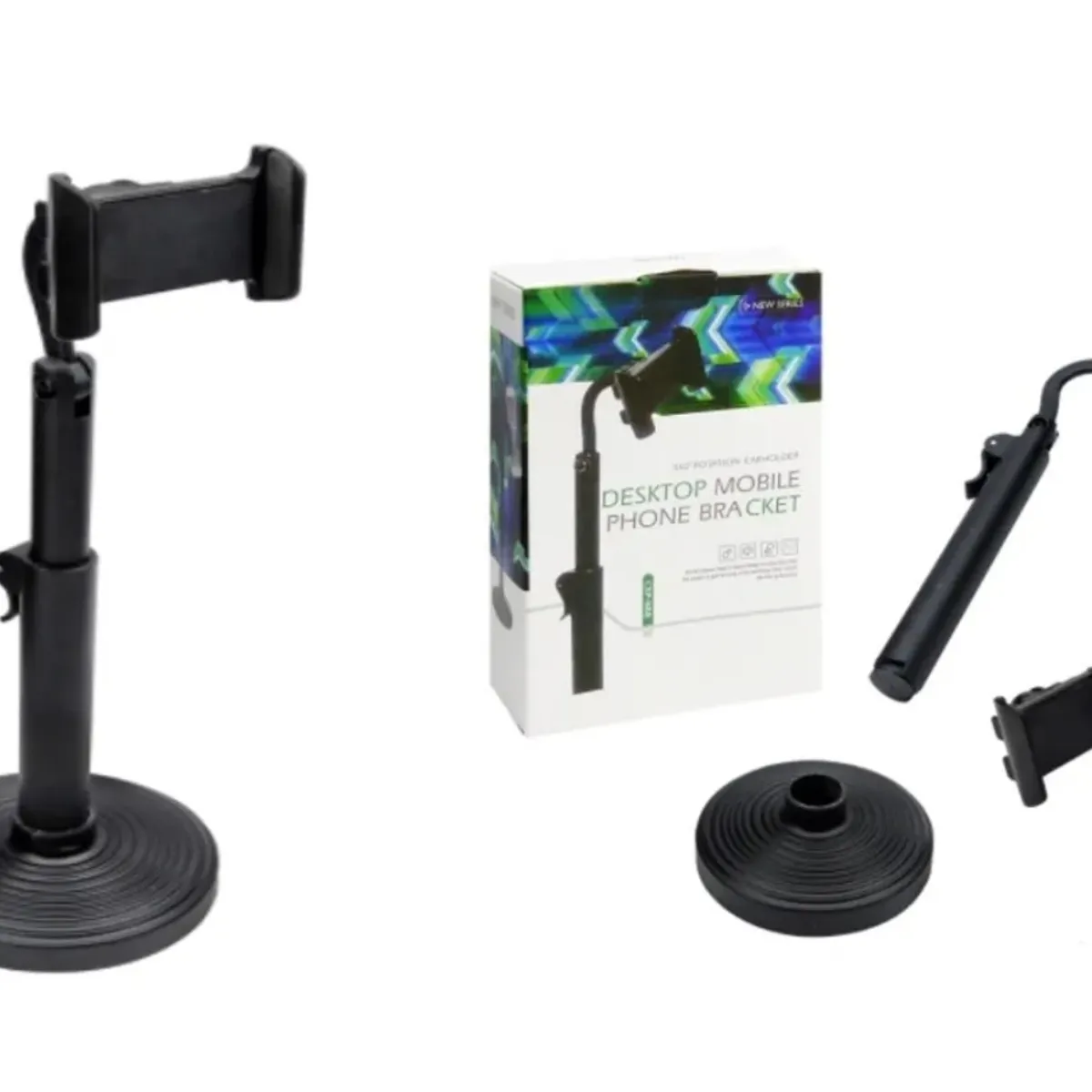 GENERICO - Soporte Para Teléfono Escritorio Ajustable En 360°