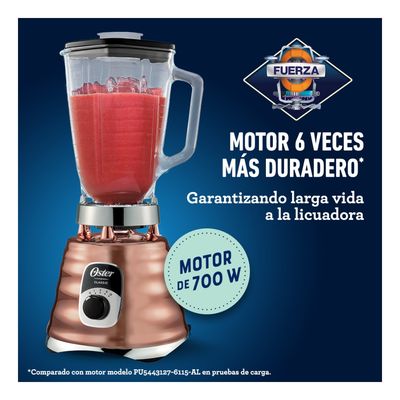 Imagen 2 del producto Licuadora clásica Oster® cobre, ergonómica, 3 velocidades BLST4128