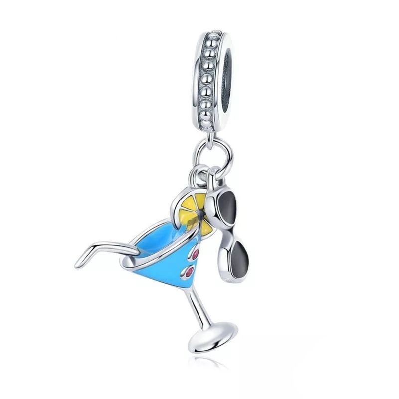 GENERICO - Charm coctel fiesta plata 925