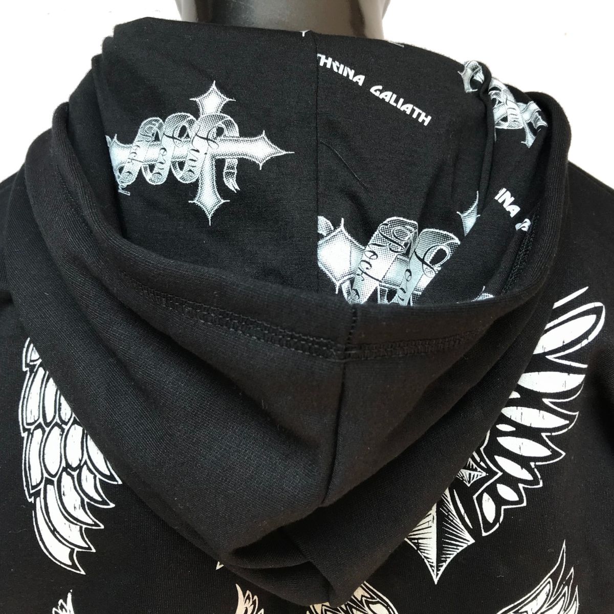 LIVE LOVE ROCK ON - Poleron Mujer Calavera Audif
