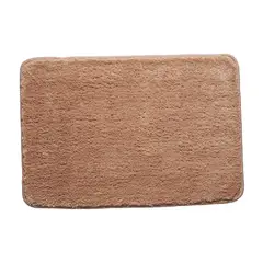 VELUTTI - Piso Alfombra de Baño Beige 40x60