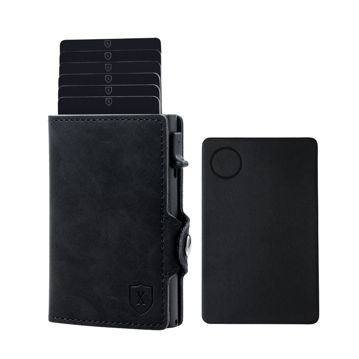 XCLUSIVE - Pack Billetera Tarjetero con Localizador