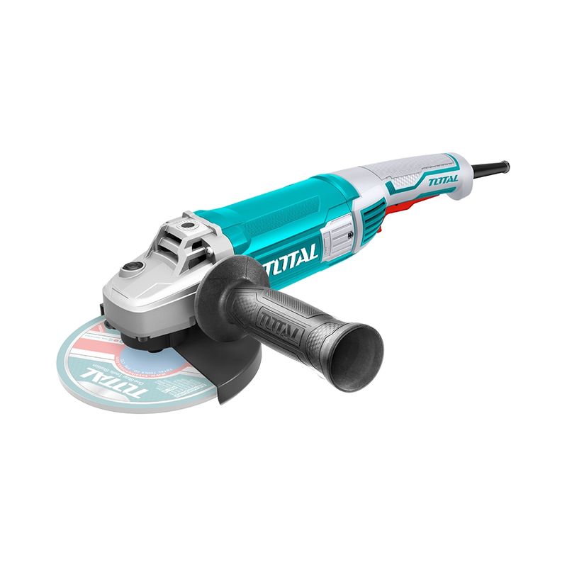 TOTAL TOOLS - Esmeril Angular Total Tools Industrial Tg12018026 De 50 hz/60 hz Turquesa 2000 W 220 V - 240 V