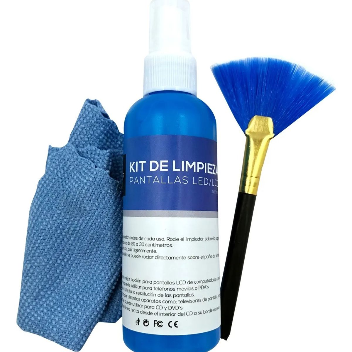 DBLUE - Kit De Limpieza profesional para Notebook y Pc  3 En 1 CLN11