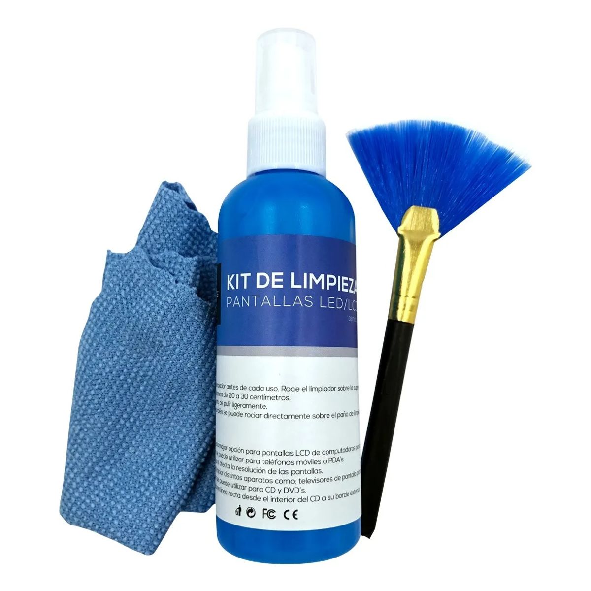 DBLUE - Kit De Limpieza profesional para Notebook y Pc  3 En 1 CLN11