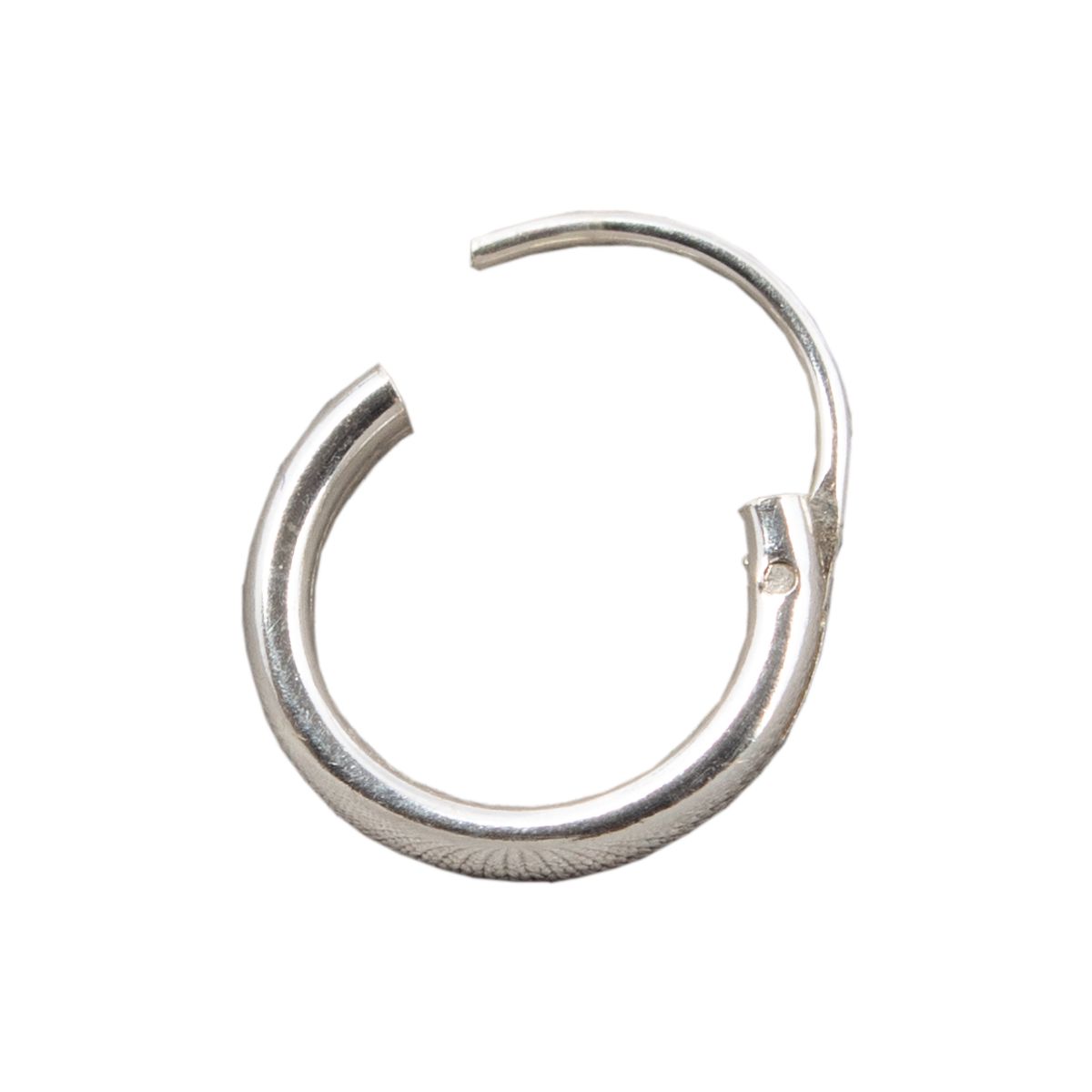 BIJOUTERIA LB20 SPA - Set de Argolla de Nariz/Oreja de 12 mm - Plata 925