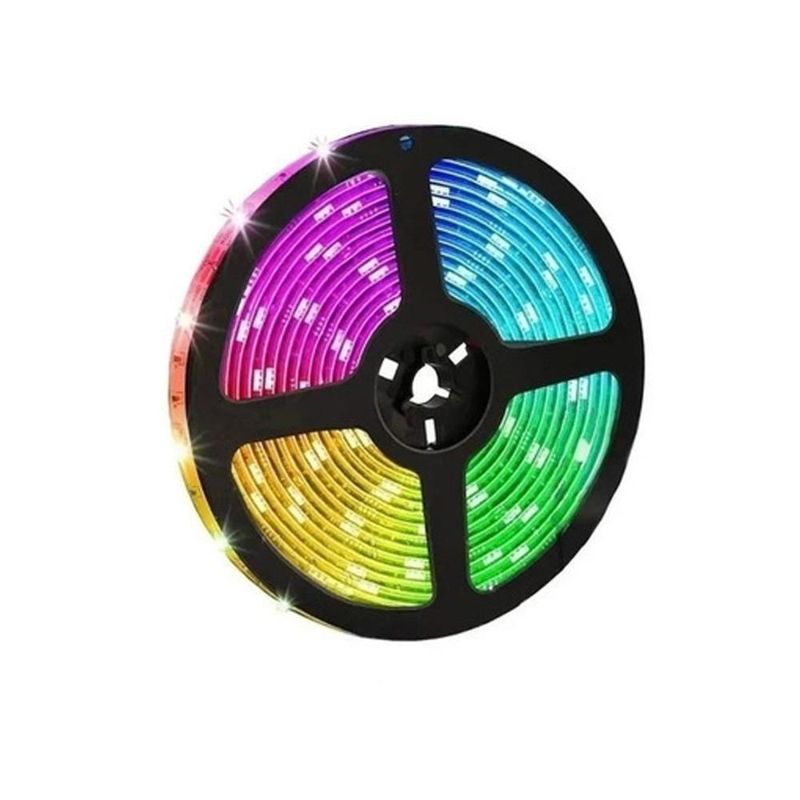 ULTRA - Kit Tira de Luces LED FULL RGB High Power 5 Metro + Control - Multicolor