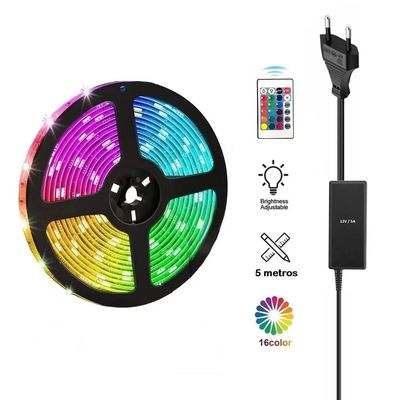 Imagen 2 del producto Kit Tira de Luces LED FULL RGB High Power 5 Metro + Control