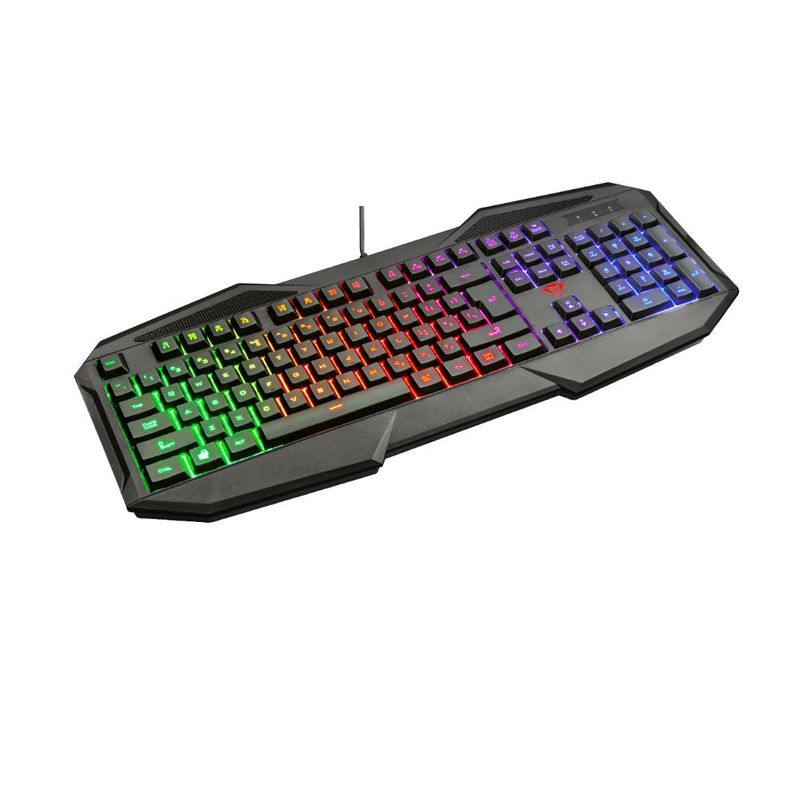 TRUST - Teclado Trust Gaming GXT 830-RW RGB Multimedia Anti-Ghosting - Negro