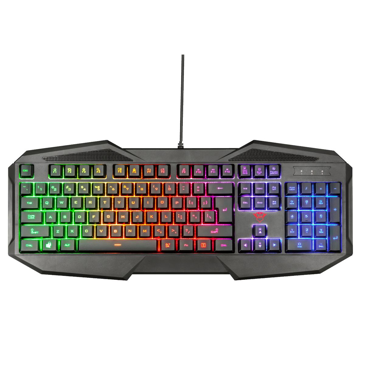 TRUST - Teclado Trust Gaming GXT 830-RW RGB Multimedia Anti-Ghosting