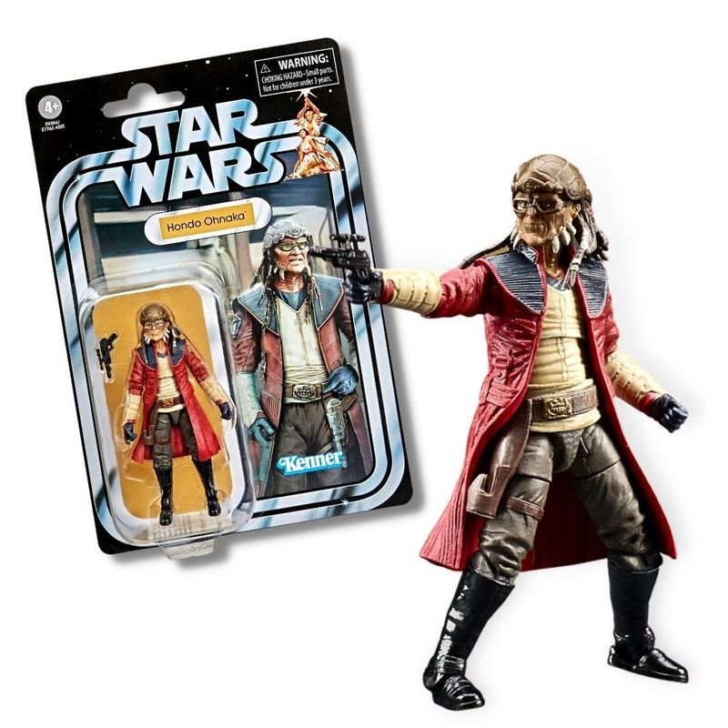 HASBRO - Hondo Ohnaka Figura Star Wars The Vintage Collection