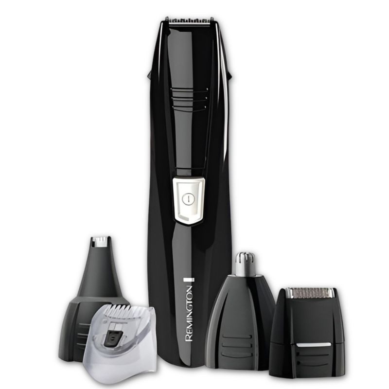 REMINGTON - Kit Cortador de Bello Facial Remington 5x1 PG-181 Multiusos - Negro