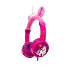 MONSTER AUDIO - Audifonos para Niña Morados Monster Unicornio Ck01P - Rosa