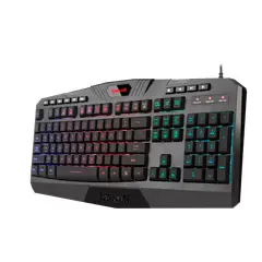 REDRAGON - Teclado Gamer Harpe Pro Anti-Ghosting Full RGB - Negro