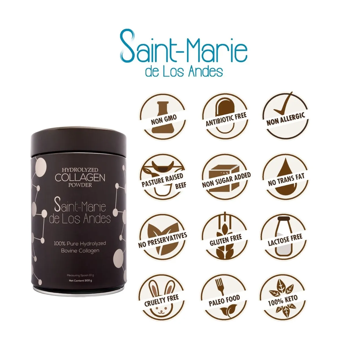 SAINT MARIE DE LOS ANDES - COLAGENO HIDROLIZADO PURO