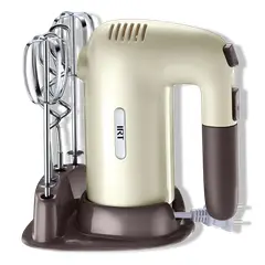 IRT - Batidora de Mano con Pedestal Retro de 5 Velocidades Mixre01 - Blanco