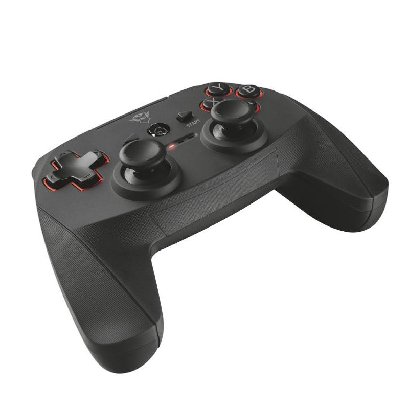 TRUST - Gamepad Inalambrico Trust Gaming GXT 545 Para PC &  PS3 2.4 Ghz - Negro