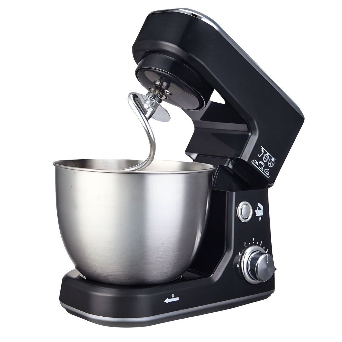 IRT - Batidora Irt Pedestal Retro Bp700 700W Negro