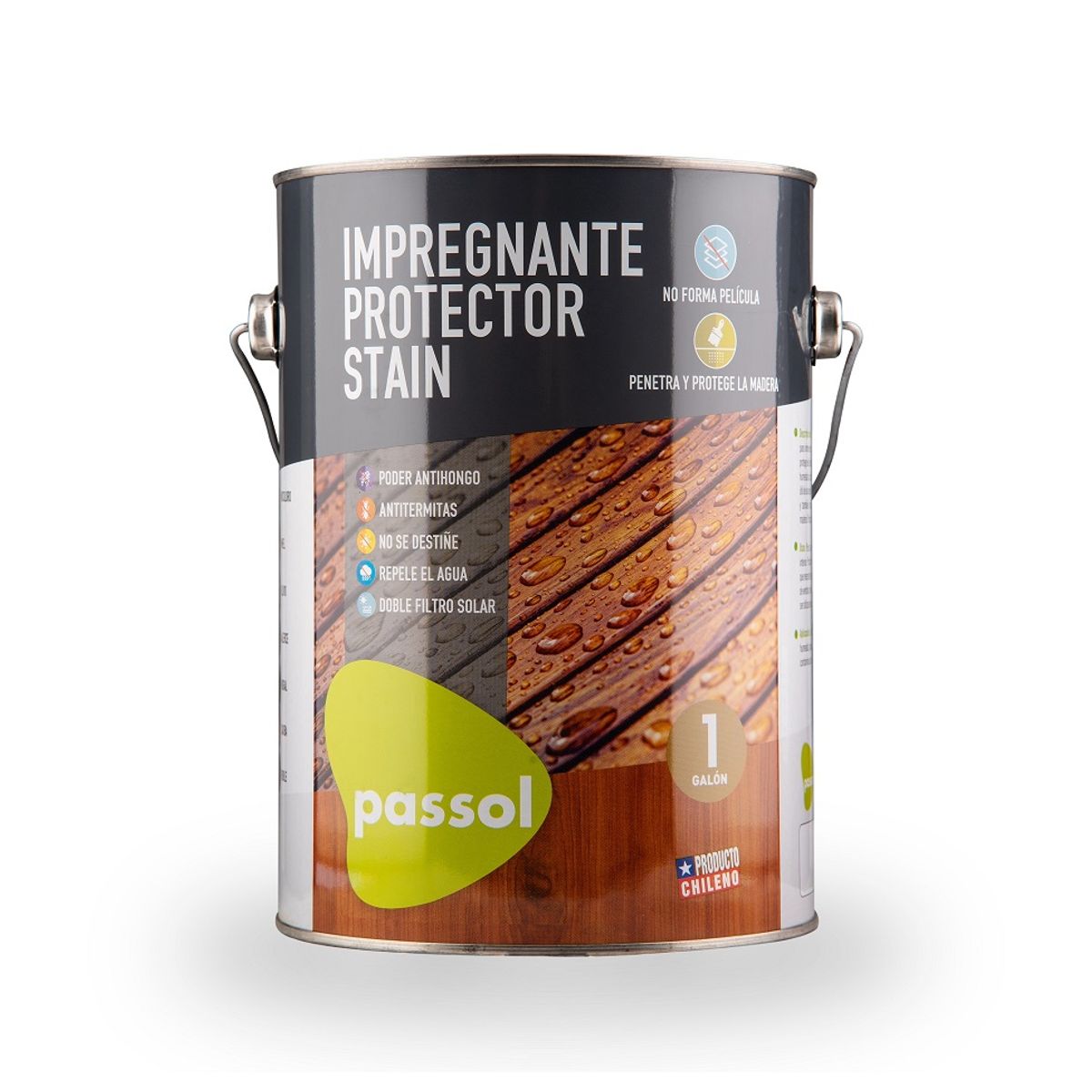 PASSOL - Impregnante Stain Miel Passol 1 gl