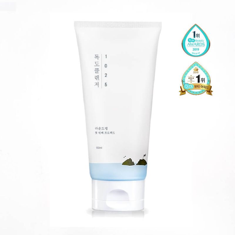 ROUND LAB - Limpiador Facial Coreano 1025 Dokdo Cleanser con Pantenol