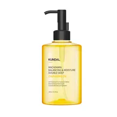 KUNDAL - Limpiador Oleoso Coreano Macadamia Balancing & Moisture Double Deep Hidratante