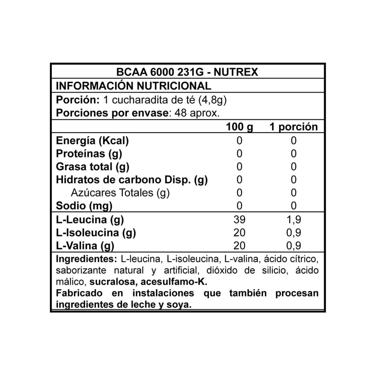 NUTREX RESEARCH - Bcaa 6000 30 svs - Nutrex Watermelon