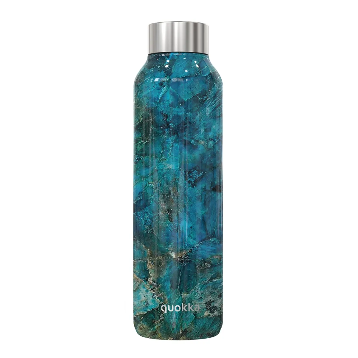 QUOKKA - QUOKKA STAINLESS STEEL BOTTLE SOLID BLUE ROCK 630 ML