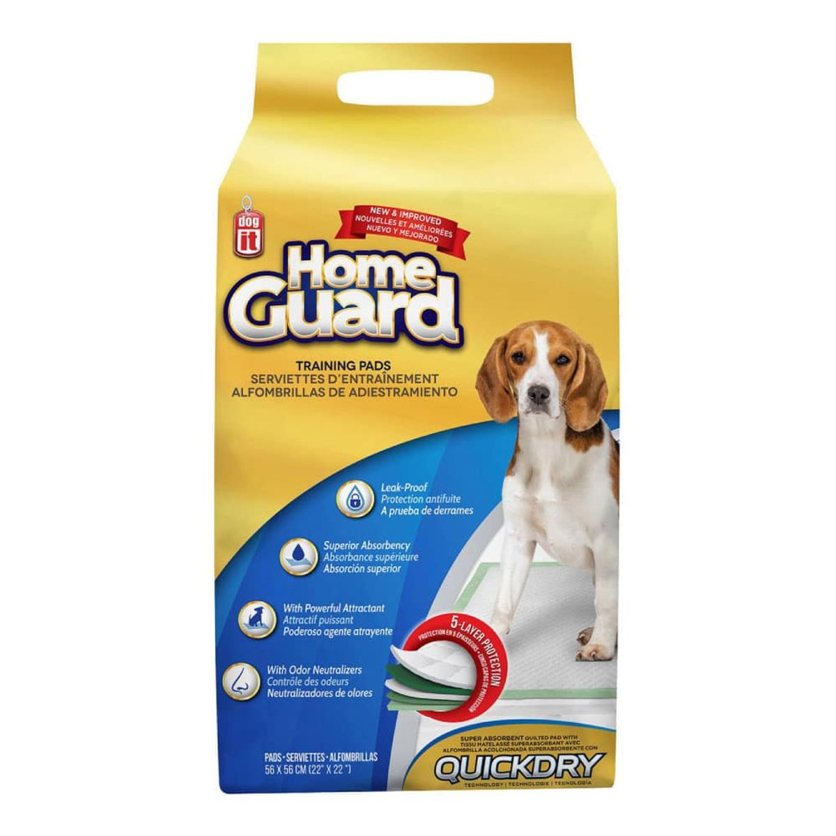 DOG IT - Sabanillas Dogit Home Guard Medium Para Perro, 14 Unds