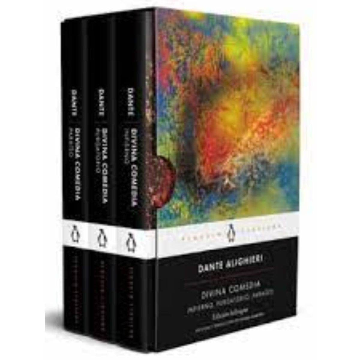 TOP10BOOKS - LIBRO Divina Comedia - Estuche Ed. Bilingue - D. Alighieri