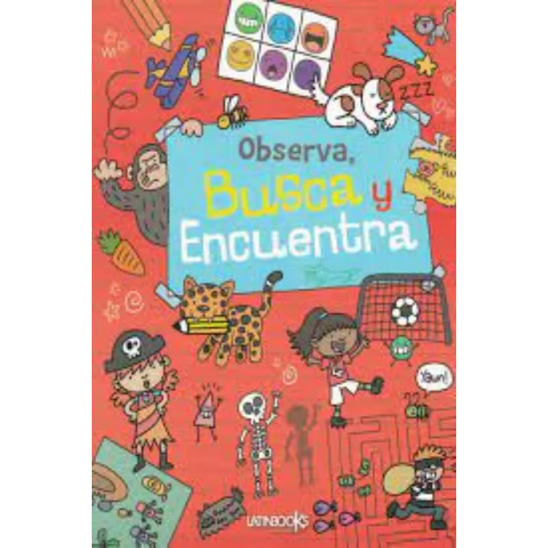 TOP10BOOKS - Libro OBSERVA, BUSCA Y ENCUENTRA - TIEMPO DE DIVERSION