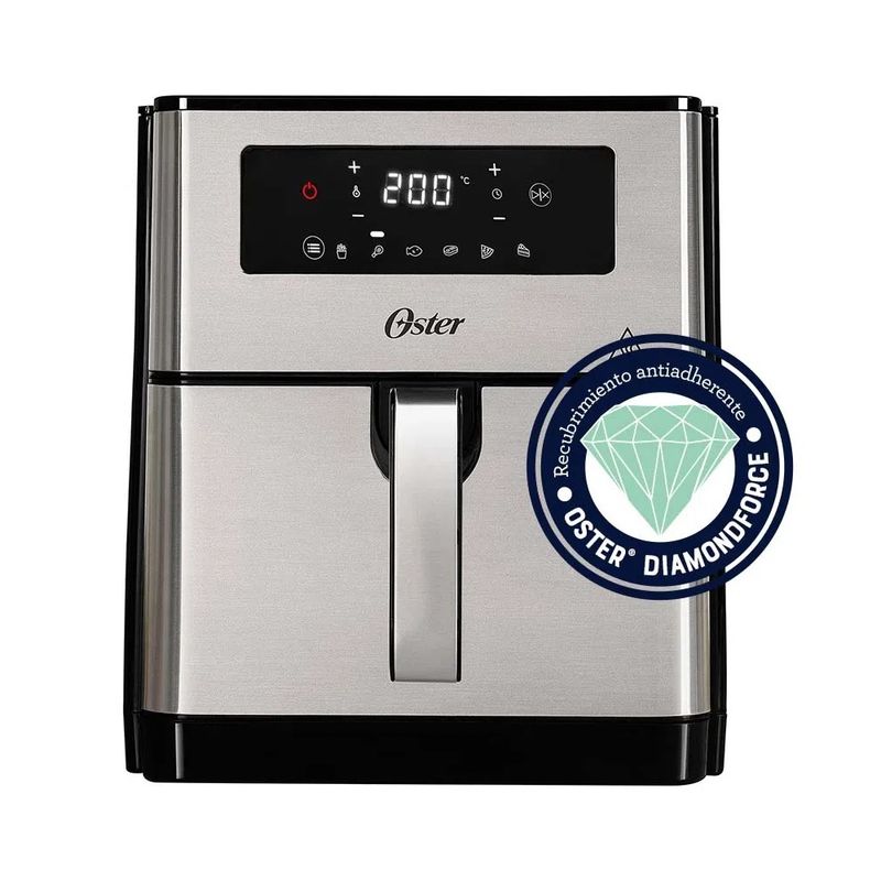 OSTER - Freidora de aire digital Oster® con capacidad de 9 lt CKSTAF90D