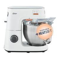 Batidora planetaria Oster® con tecnología Heatsoft™ FPSTSMPL4W
