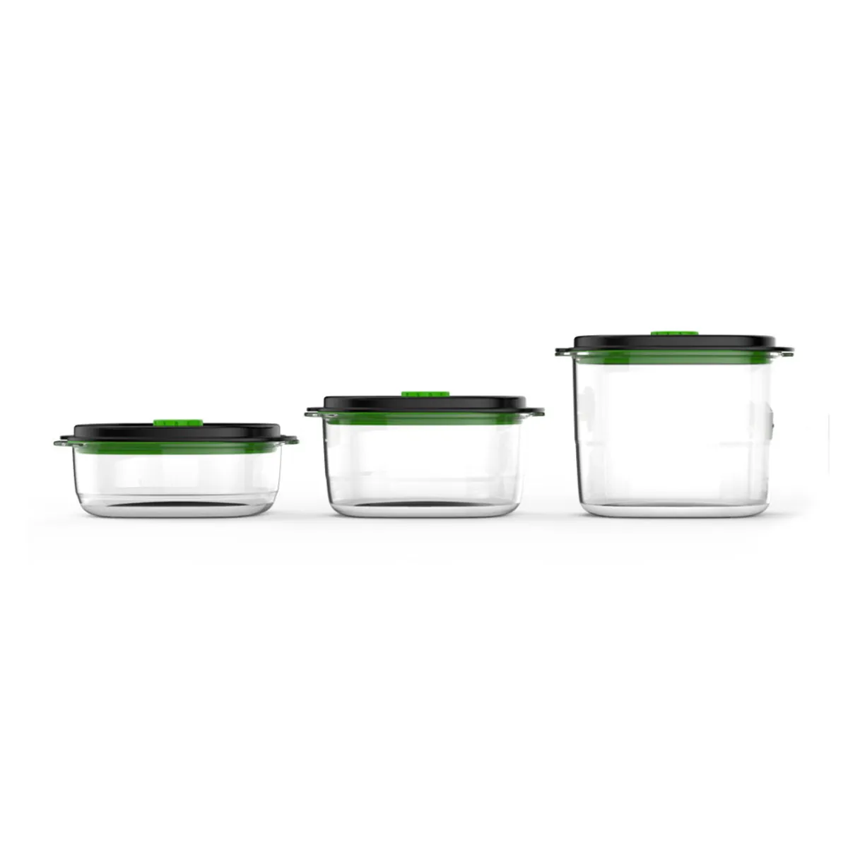 OSTER - Pack Contenedores FoodSaver® Marinador 700 ml, 1.2 lt y 1.8 lt FFC026X