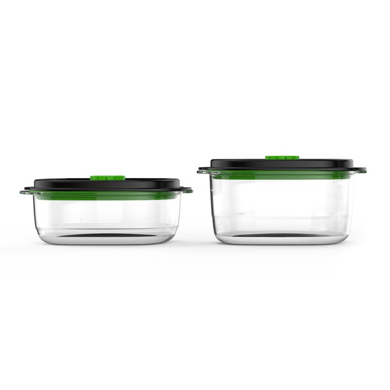 OSTER - Pack Contenedores FoodSaver® con Marinador 700 ml y 1.2 lt FFC025X