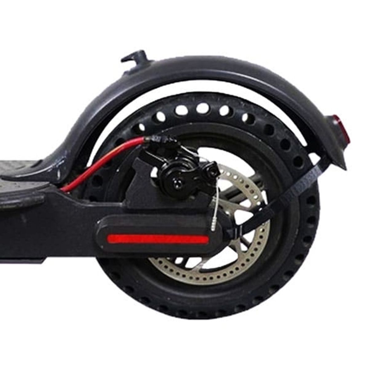 GENERICO - Soporte Tapabarro Trasero Negro Scooter Xiaomi y Otros