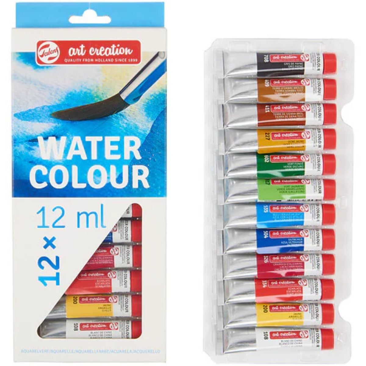 ART CREATION - Acuarela Art Creation Set 12 Colores 12ml