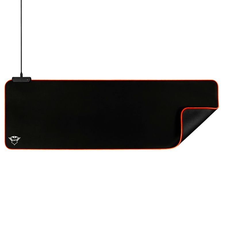 TRUST - Mouse Pad RGB XXL Trust Gxt 764 Glide 93X30cm Designed For Gaming - Negro