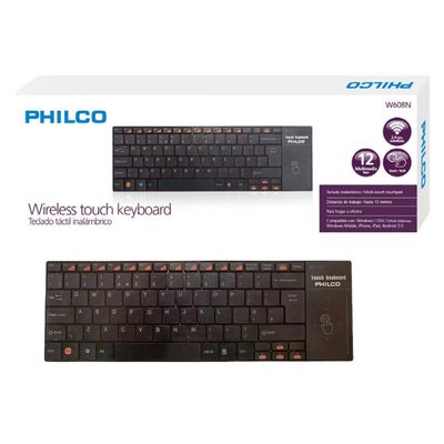 Imagen 2 del producto Teclado Inalambrico Touchpad para Smart TV y PC W608N
