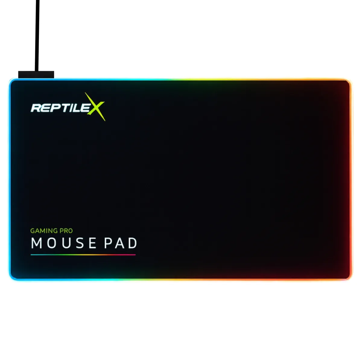REPTILEX - Mouse Pad Gamer Reptilex con IluminaciónRgb 250X350X4mm  Rx0023
