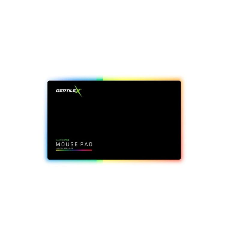 REPTILEX - Mouse Pad Gamer Reptilex con IluminaciónRgb 250X350X4mm  Rx0023
