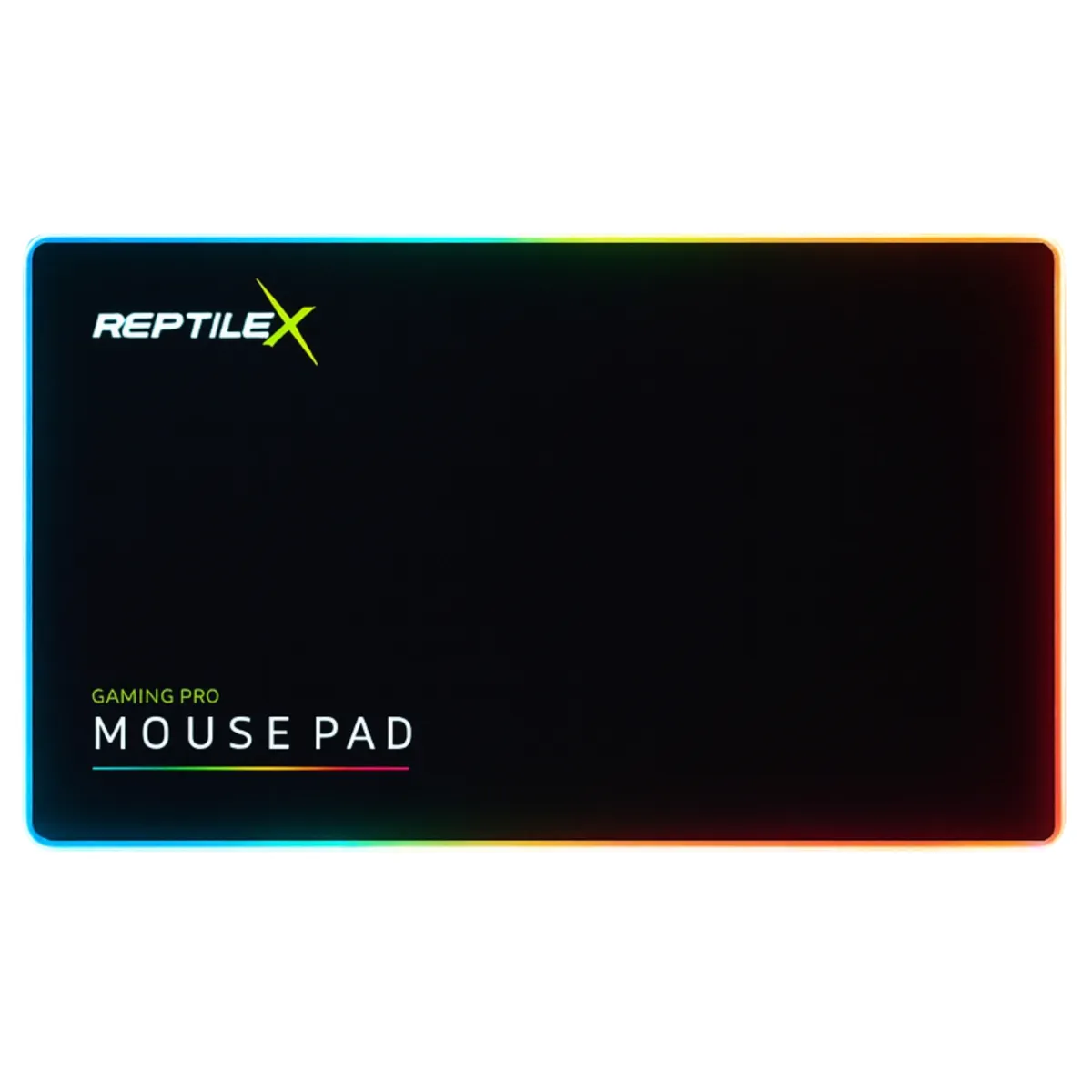 REPTILEX - Mouse Pad Gamer Reptilex con IluminaciónRgb 250X350X4mm  Rx0023