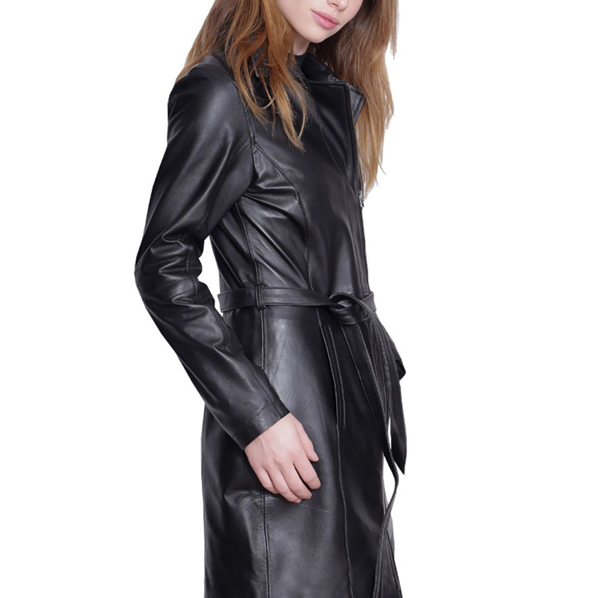 TODOPIEL - Chaqueta de Cuero Mujer Negro Todopiel