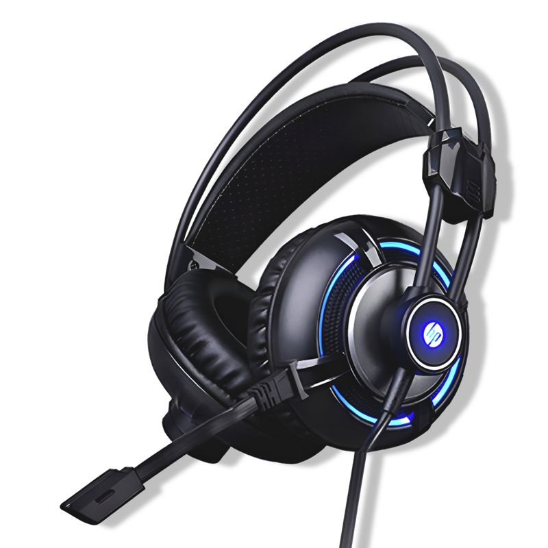 HP - Audífonos Gamer HP Multiplataformas 3.5mm H300 XBOX-PC-PS - Negro