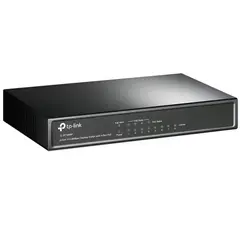 TP LINK - Switch TP-Link TL-SF1008P 4 Puertos POE + 4 Puertos Estándar - Negro